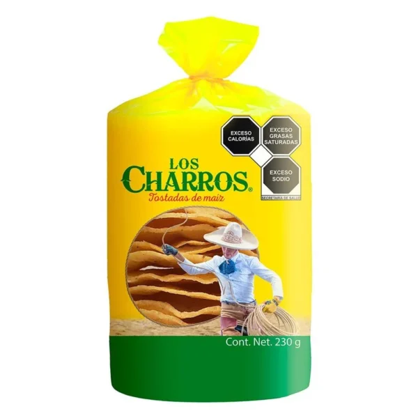 Los Charros Toast 230g. (Tostada Los Charros 230g.)