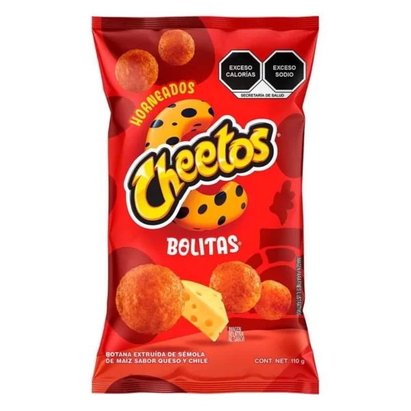 Cheetos Balls Snack 110g (Botana Cheetos Bolitas 110g)